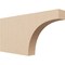 Ekena Millwork 2in. W x 8in. H x 16in. L Huntington Woodgrain TimberThane Rafter Tail, Primed Tan RFTUR02X08X16HUNRCPR - alternate 1